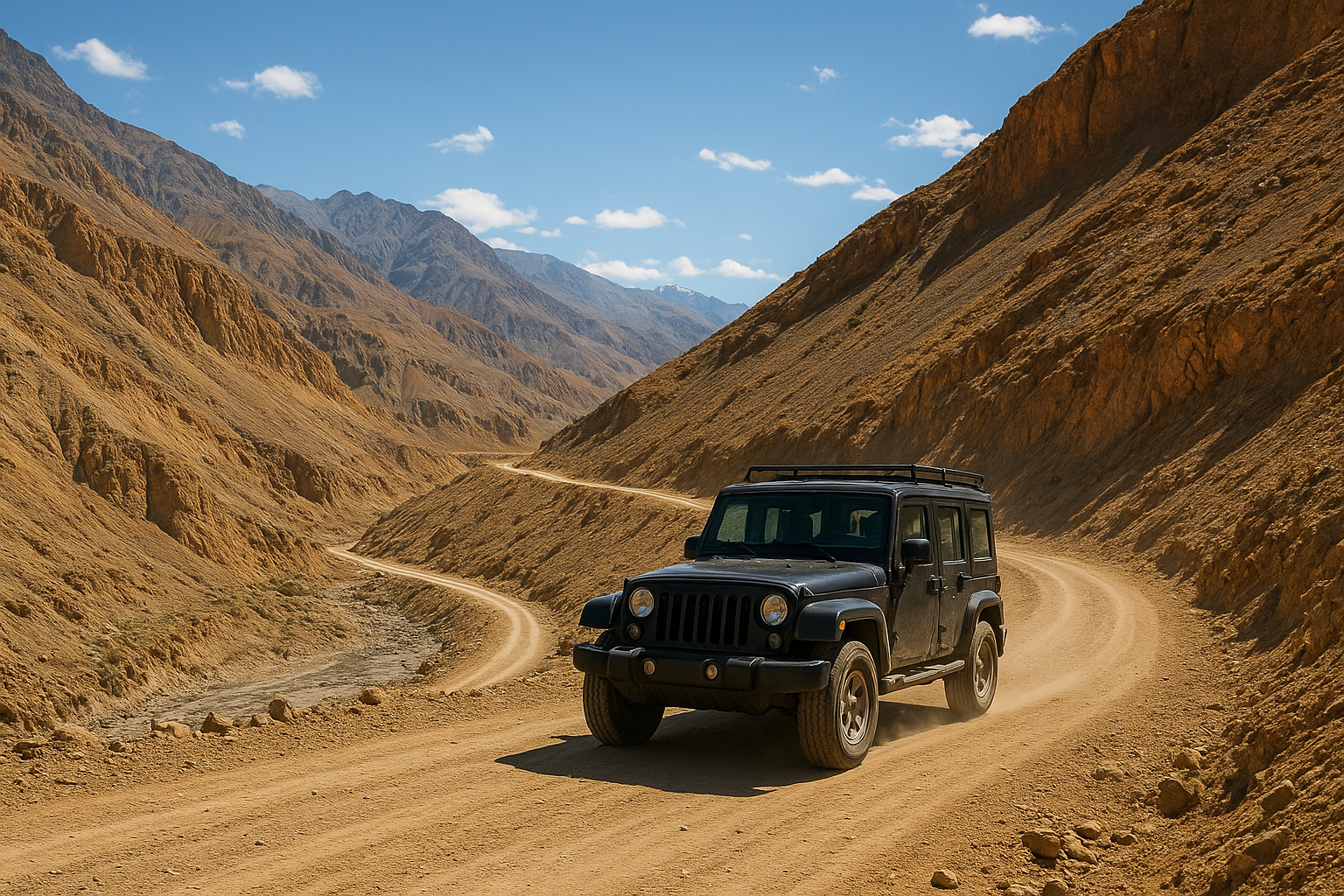 Uppar Mustang Tour By Jeep